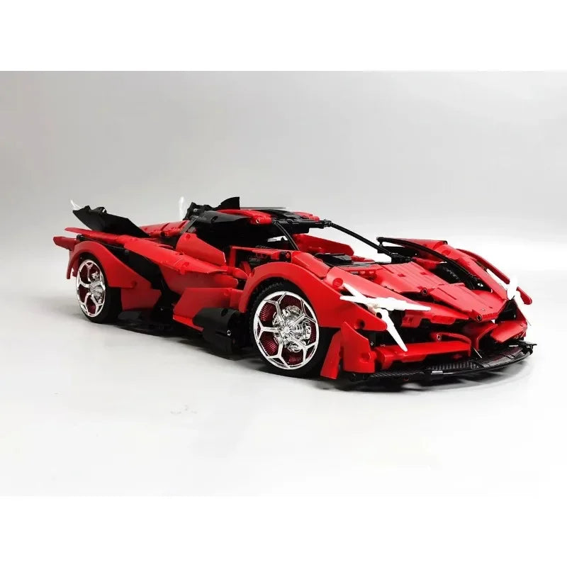 3669PCS Technical 1:8 Apollo EVO Sport Car Building Blocks City MOC Bricks Toys Super Speed Vehicle Gifts For Children Kids