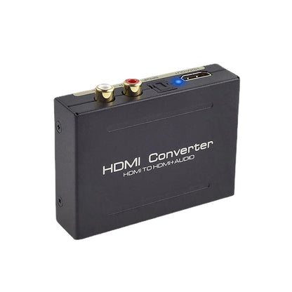 Source factory HDMI audio splitter, HD audio converter, fiber optic signal converter