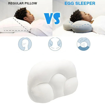 Memory Foam Pillow Body Massager All-round Sleep Neck Massager Sleep Egg Shaped Head Massage Pad Head Massager