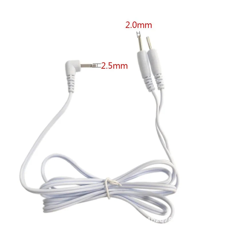 2 Pins/4 Pins Head 2.5mm/3.5mm Plug 2way 4way Type Electrode Cable Wire For Tens Acupuncture Electrical Nerve Muscle Stimulator