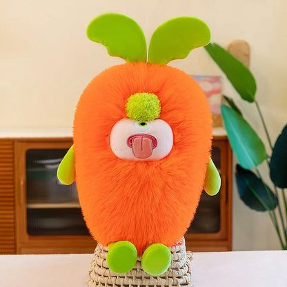 70cm New Monster Carrot Plush Toy Long Hair Monster Dolls Bed Sleeping Throwing Pillow Doll Kids Girlfriend Birthday Gift