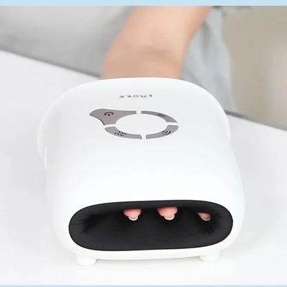 Electric Hand Massager Acupoint Massage Heated Physiotherapy Air Compression Massage Palm Finger Wrist Spa Relax Muscle Relax