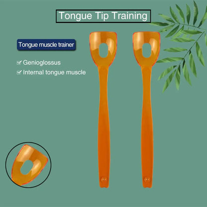 4Pcs Speech Therapy Spoon Tongue Muscle Massage Trainer Autism Rehabilitation Pronunciation Improve Talking Training Tools Set