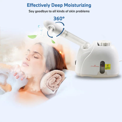 Deep Clean Nano moisturizer Vaporizer Sprayer Salon Home Spa Skin Care NEW Nano Spray Facial Steamer Warm Mist Humidifier Face