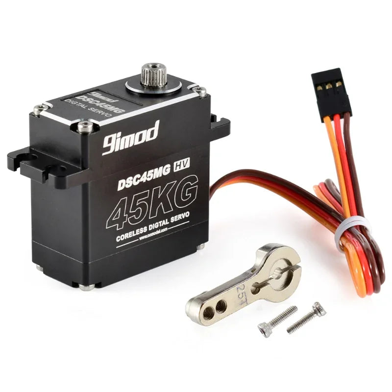 9imod Waterproof Servo DSC45MG 45KG 180 Degree Aluminum Case Digital Metal Gear HV Coreless Servo for RC Car Truck