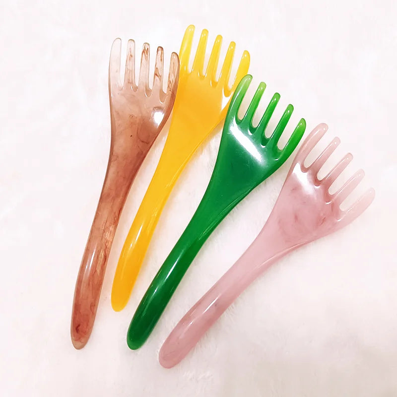 BXA Five Claws Head Massager Scalp Gua Sha for Body Neck Leg Massage  Head Scraping Stick Massage Scraping Claw Massage Visage