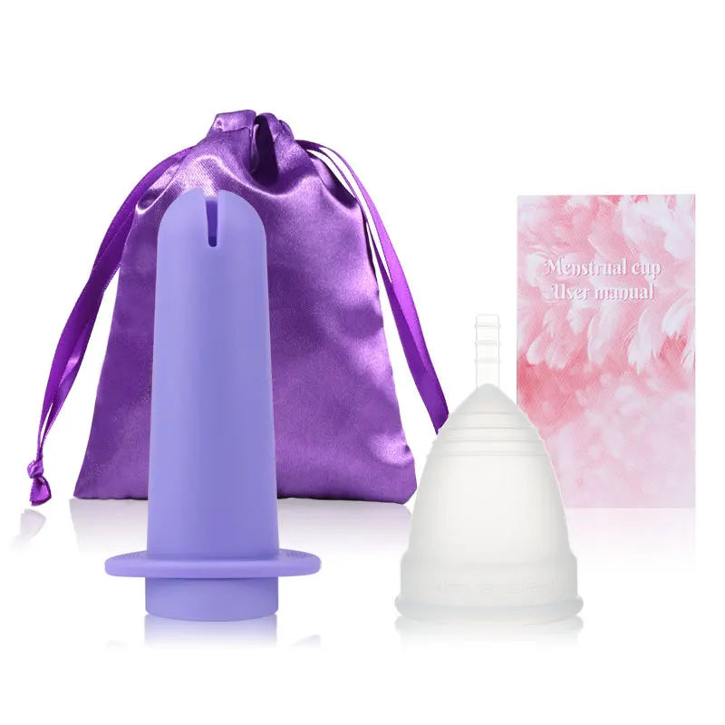 Silicone Menstrual Cup Booster Easy To Use Silicone Cup Women's Menstrual Supplies Menstrual Cup Booster Women's Health Care 생리컵