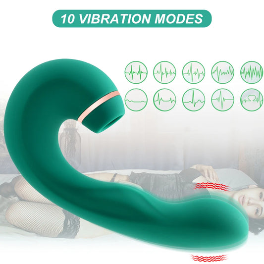 Sucker Clitoris Stimulator G Spot Massage Vagina Dildos Multi Mode Silicone Nipple Sucking Vibrator For Women Sex Toy For Couple