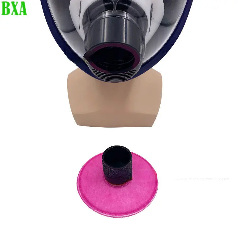 Protective Gas Mask Painting Spraying Organic Vapor Field Spherical Respirator Silicone Chemcial Safety Proof Dust Facepiece