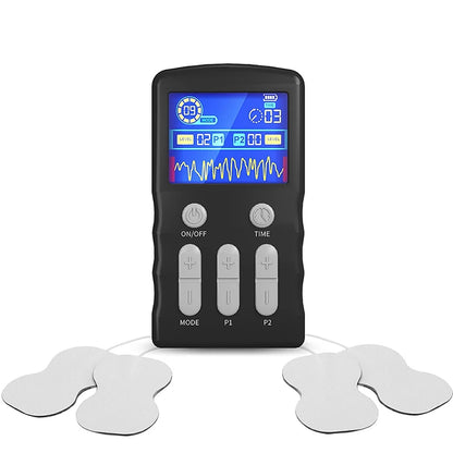 New 25 Modes EMS Full Body Massager Electric Muscle Therapy Stimulator Dual Channel Tens Unit Machine Physiotherapy Pulse