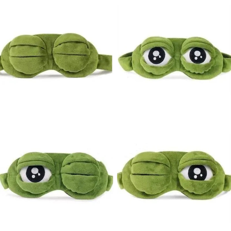 Sad Frog Sleep Eye Patch Eye Patch Plush Eye Patch Travel Relaxation Gift Eye Patch Patch Cartoon Sleep Eye Patch Children Adult