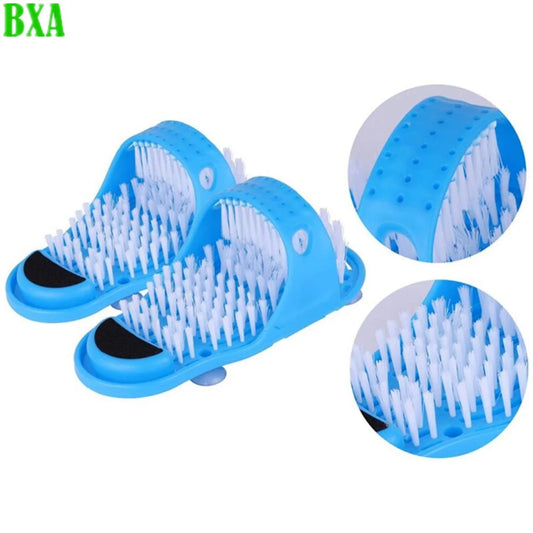 2PCS Cleaner Spa Exfoliating Washer Wash Slipper Bathroom Foot Brushes Remove Dead Skin Plastic Shower Foot Scrubber Massager