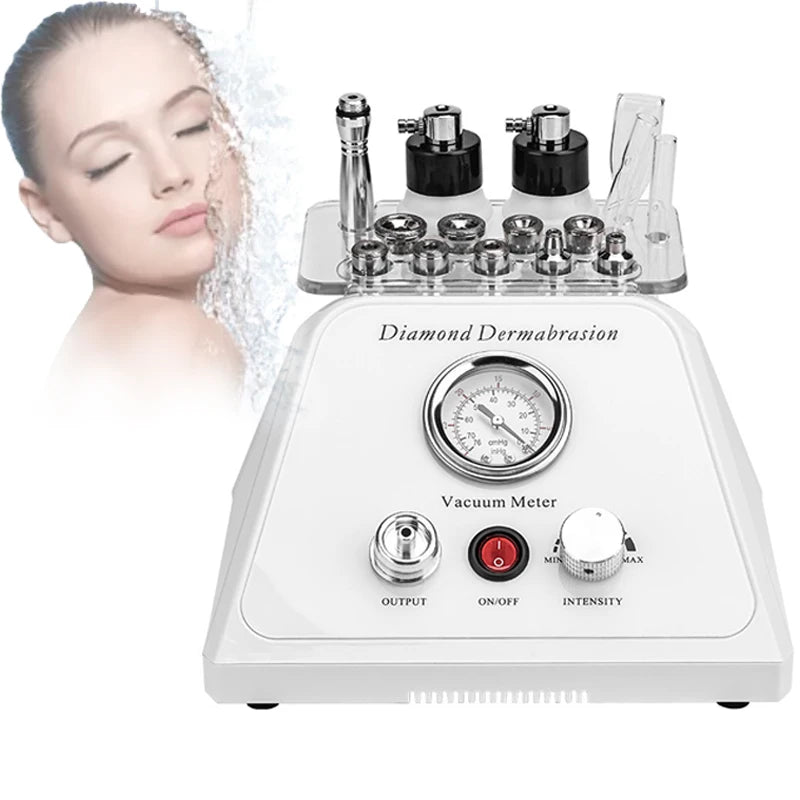 Microdermabrasion Exfoliating Facial Dermabrasion Machine Water Spray Diamond Peeling Vacuum Blackhead Remover Skin Care Devices