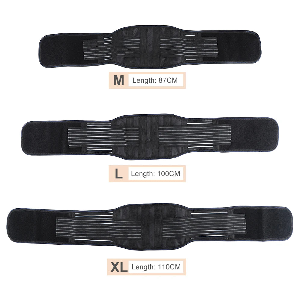 NEW Lumbar Protection Strap Adjustable Lumbar Tourmaline Self-heating Magnetic Lumbar Support Strap Lumbar Warmth Tropical