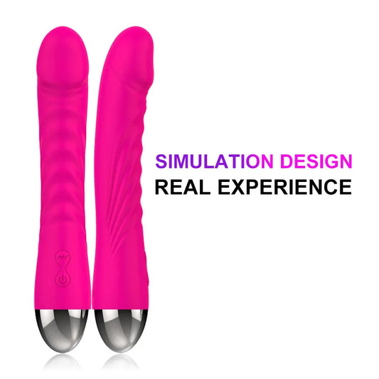 10 Frequency Vibrating Girl Stick Simulation Battery AV Vibrating Stick Female Appliance Masturbation Massager  Adult Sex Toy