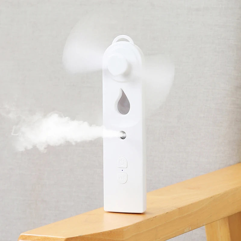 30ML Portable Face Steamer with Fan Face Sprayer USB Sprayer Nano Face Steamer Humidifier Moisturizing Feminine Skin Care Tool