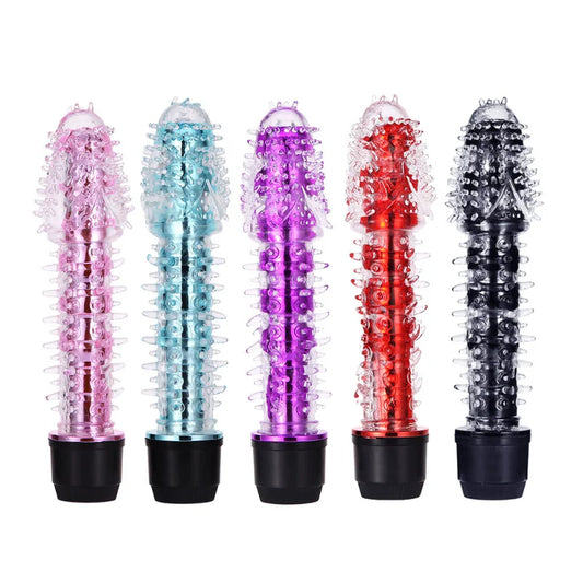 1PCS Vibration Mace with Removable Goad Wolf Tooth Sleeve Dildos Clitoris Stimulator G-Spot Masturbator Sex Toy for Women