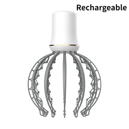 Head Massager Tool Electric  Relaxation Device Relief Remove Muscle Tension Tiredness Head Massager Acupoint Massager Octopus