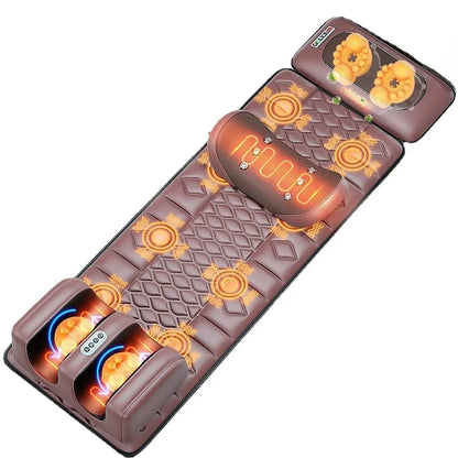 Moxibustion Magnetic Therapy Vibration Massage Pad Neck Back Foot Whole Body Muscle Relax Relaxation Electric Massage Mattress