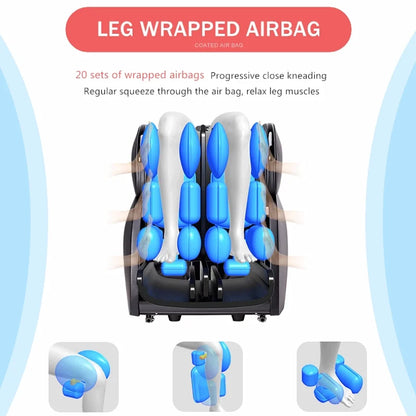 New Electric Foot Massager with Vibration Infrared Heating Leg Calf Thigh Massage Air Pressure Massagem Muscle Relaxation