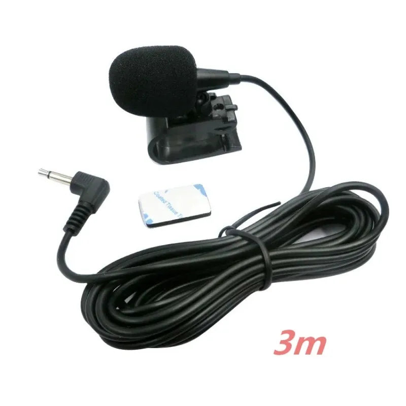 Wz20 Car Audio Microphone 3 5mm Jack Plug Mic Stereo Mini Wired External Microphone for Auto DVD Radio 3m Long Professionals