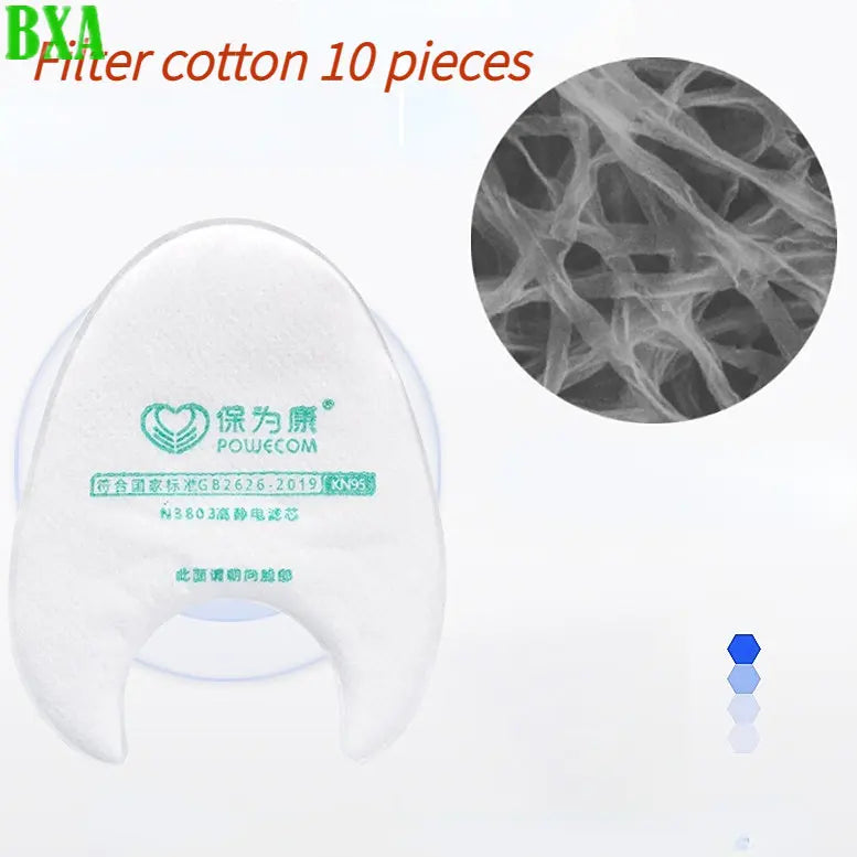 Durable Breathable Dust Proof Set Gas Mask 3800 Filter Cotton 3803 Anti-industrial Dust Coal Mine Grinding Synthetic Silica Gel