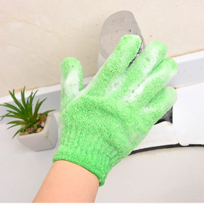 1PCS Exfoliating Gloves Bath Gloves Scrub Gloves Resist Body Massage Sponges Wash Skin Moisturizing SPA Bath Gloves