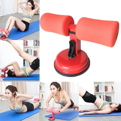 5 Levels Adjustable Sit-Ups Gym Equipment Exercised Abdomen Arms Stomach Thin Fitness Suction Cup Type Self-Suction abs machine