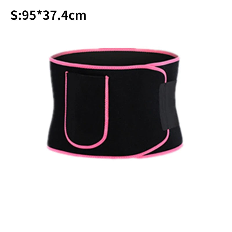 Slimming Fitness Sports Exercise Waist Support Pressure Protector Belly Shaper Thin Adjustable Belt Training Waistband For Women