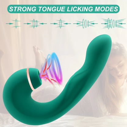 Sucker Clitoris Stimulator G Spot Massage Vagina Dildos Multi Mode Silicone Nipple Sucking Vibrator For Women Sex Toy For Couple