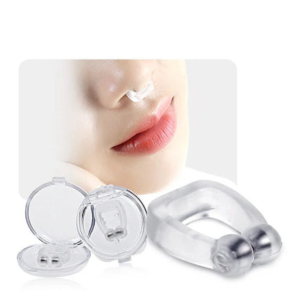 1PCS Anti-Snoring Corrector Snore Prevention Gadget Women's Anti-Snore Device Snore Elimination Nose Clip Men's Sleep Night