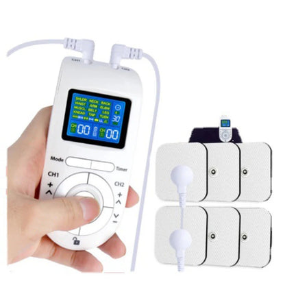 BXA 12 Modes Electrical Tens Machine Massager Unit for Muscle Relax Pulse Massage EMS Muscle Stimulation Tens Electroestimulador