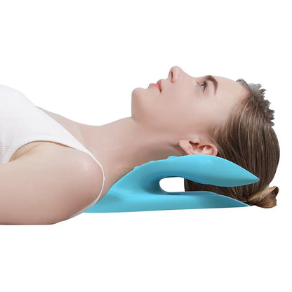 Massage Pillow Neck Shoulder Stretcher Relaxer Cervical Chiropractic Traction Muscle Relax Neck Support Traction Corrector