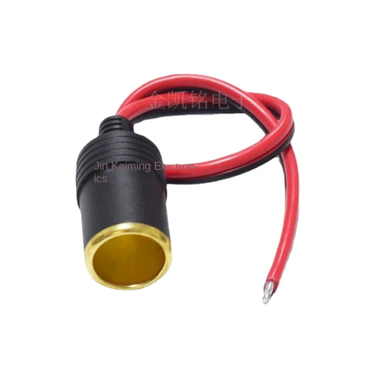 2.5mm² Cigarette Lighter Socket Cable Car Power Adapter 12V/24V Connection Wire 25A 300W High Power Car Charger 30cm