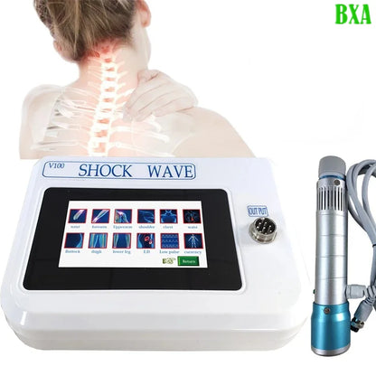 NEW ED Electromagnetic Shock Wave Massager Portable Physical Therapy Device Shock Wave Therapy Machine Pain Relief Vibration