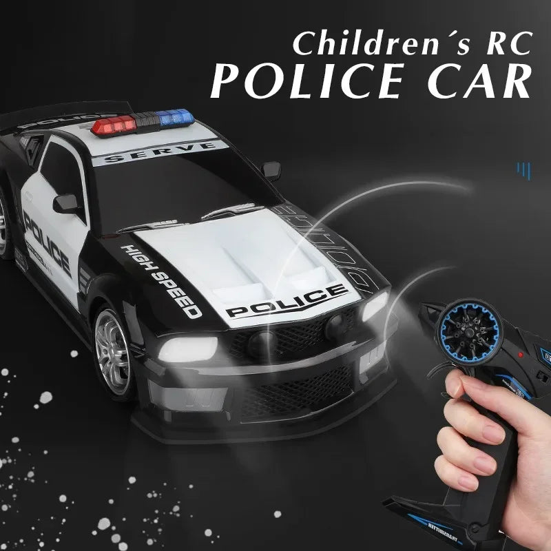 1: 12 Rc Car 2.4G Remote Control Police Cars Models Toy High Speed Radio Controled for Boys Kid Gift Machine Off-Road Drift Toys