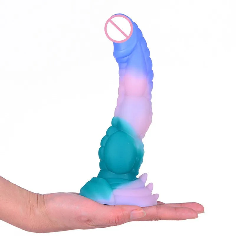 6.7 * 6 in Huge Skin Realistic Dildos Silicone Animal Monster Anal Plug G-Spot Vagina Stimulato Masturbate Anus Massag Tools