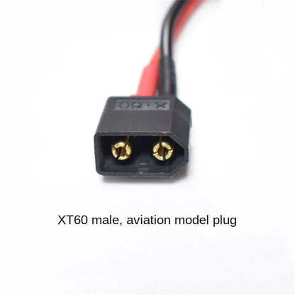 10A Cigarette Lighter Male To XT60 Male Cable, 0.75mm², Electric Wood Car Charger, RC Model Aviation Plug Power Cord