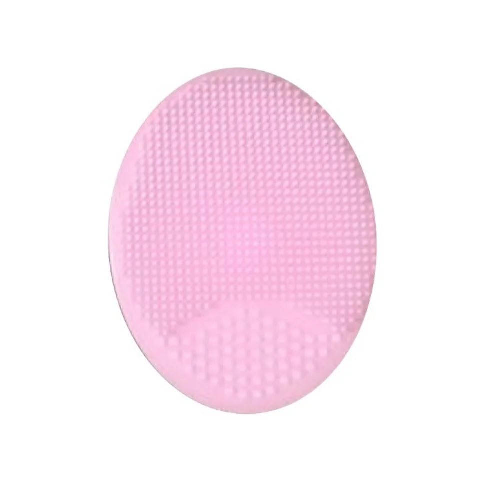 2PCS Silicone Soft Deep Cleaning Face Brushes Cleansing Brush Washing Pad Facial Exfoliating Blackhead Face Cleansing Brush Tool