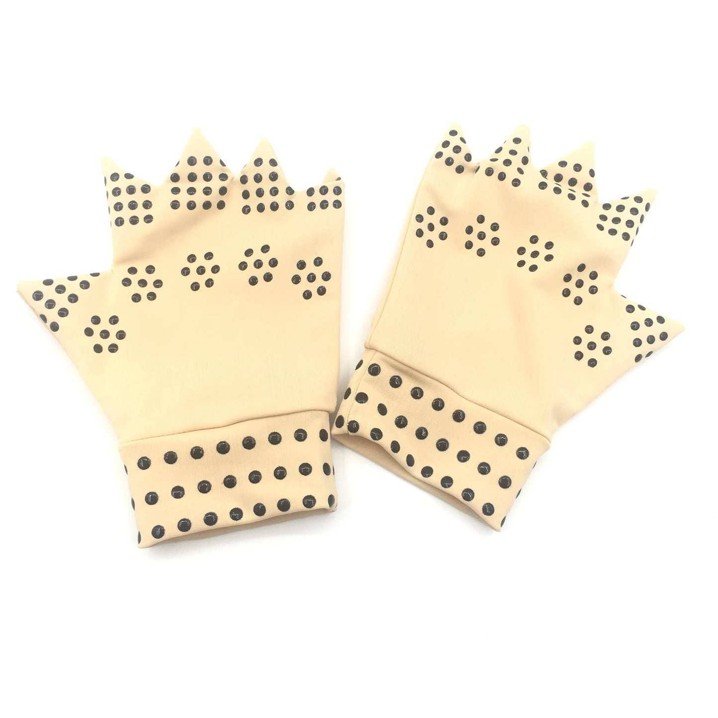 1 Pair Magnetic Therapy Arthritis Gloves Adult Rheumatoid Muscle Relax Compression Hand Glove Wrist Brace Support Massage Glove