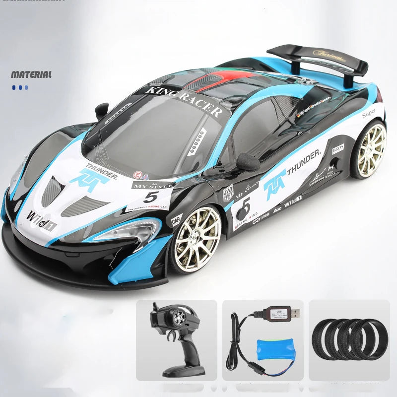 4WD 2.4G Drift Rc Car RC Drift Car Toy Remote Control GTR Model 1328B Vehicle Car RC Racing Car Toy for Children Christmas Gift