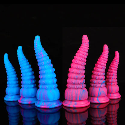 Anal Butt Plug Silicone Octopus Tentacle Huge Animal Dildo Colorful Monster Dildo Prostate Massage Sex Toy For Women Adult Toys