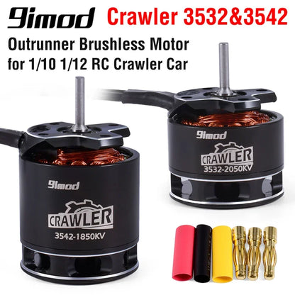 9imod 3542 3532 Crawler Outrunner Brushless Motor 1/10 1/12 for RC Crawler Car Axial SCX10 Traxxas TRX-4 TRX-6 Tamiya