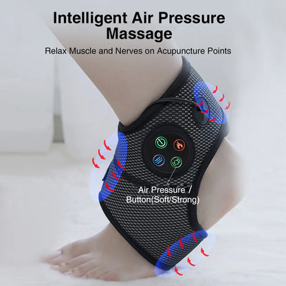 Smart Ankle Support Relaxation Treatment Ankle Massager Foot Compressed Air Massager Multifunctional Electric Vibrating Massager