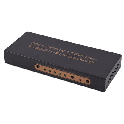 5-Port HDR HDMI Switcher 4K@60Hz with HDCP 2.2