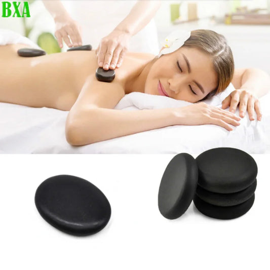 BXA SPA Hot Stone Massage Set Heater Box Relieve Stress Back Pain Health Care Lava Basalt round massage tool Stones