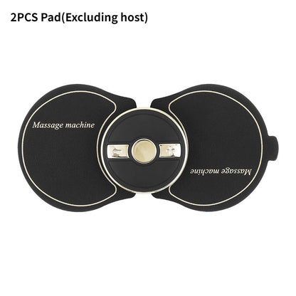 1PCS Electric Cervical Massage 9 Gears Intensity Adjustment Electrode Pad Neck Massager Gold Frame 6 Modes High-Frequency EMS