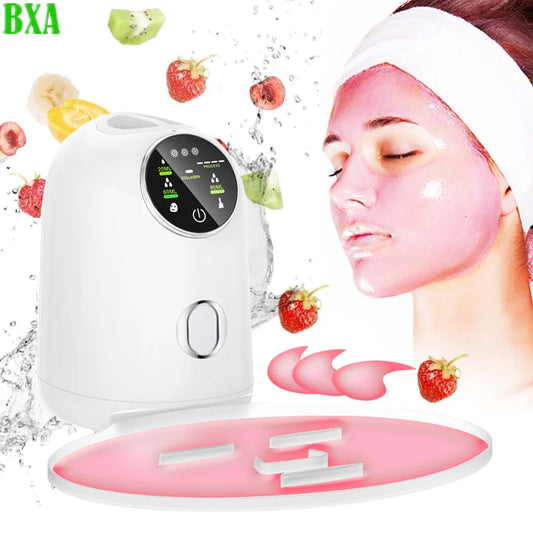 New Automatic DIY Beauty Facial Mask Maker Machine Fruit Vegetable Skincare Acne Treatment Hydration Anti Aging Collagen