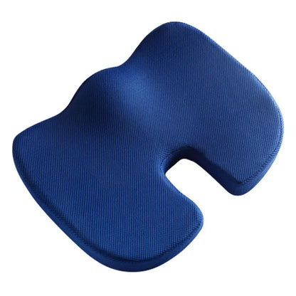 1PCS Butt Pillow Coccyx Sciatica Tailbone Muscle Relaxation U Shaped Car Seat Office Chair Memory Foam Desk Chair Cushion Back