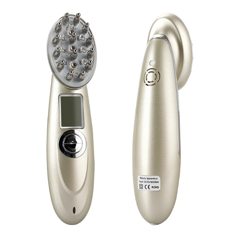 Electric Laser Hair Growth Comb Infrared EMS Vibration Massager Microcurrent Hair Care Hair Loss Treatment Hair Regrowth